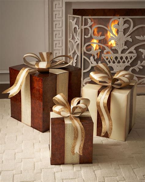 little decorative christmas metal boxes|decorative christmas boxes for centerpieces.